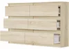 Komoda 120 cm 6 zásuvek skříňka FRAMIRE R-120 sonoma Náhled obrázku produktu 7