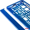 Ramka tablicy rejestracyjnej metalizowana niebieska Podgląd zdjęcia produktu 3