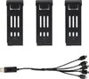 Sada baterií pro drony 3ks 1200mAh Baterie pro drony 5 v 1 Náhled obrázku produktu 6