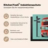 KitchenYeah© Herdabdeckplatte Illustration Doppeldecker aus Produktbild-Vorschau 6