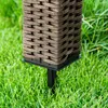 esotec Solar-Standleuchte Rattan Produktbild-Vorschau 7