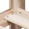 Hochbett mit Leiter und Dach 80x200 cm Massivholz Kiefer Produktbild-Vorschau 9