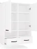 Appendiabiti da bagno NINA W2D2P2S BIANCO Scaffale 2 ante 8 Anteprima dell’immagine prodotto 20