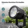 Faretto LED da giardino a 12V, luce RGB, 6W, 16 colori + Anteprima dell’immagine prodotto 4