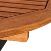 Zahradní stolek Schlossgarten, kulatý, přírodní, Ø 70 cm Náhled obrázku produktu 8