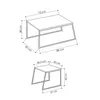 Skye Decor, Pal Orta Sehpa - Anthracite, Couchtische, Produktbild-Vorschau 9