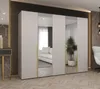 Kleiderschrank 250 cm ASUDA mit Spiegeln – Kaschmir/Gold Produktbild-Vorschau 1