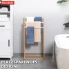 Bambusový věšák na ručníky Kentucky Elegantní věšák na Náhled obrázku produktu 6