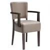 2er-Set LUCA ARM | Bistrostuhl | Taupe | Leder | Produktbild-Vorschau 7