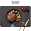 Platzset & Untersetzer Set 6, Kunstleder, 43x30 cm, grau Productafbeelding-voorbeeld