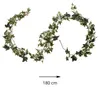 Kunstliche Pflanzen Hedera Garland - 180 x 15 cm - grun - Produktbild-Vorschau 3