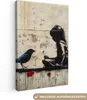 Nástenná dekorácia 20x30 cm - Banksy - Girl - Street Art - Náhľad obrázku produktu 1