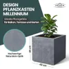 XL Pflanzkasten „Millennium“ 49x49x49 cm - 80L Volumen - Produktbild-Vorschau 2