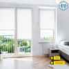Rollo Fenster ohne Bohren Lichtdurchlässig 75x210cm weiß Produktbild-Vorschau 5