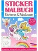 Stickermalbuch Einhörner & Fabelwesen Produktbild-Vorschau 2