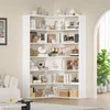 Libreria angolare - a forma di L - altezza 185 cm - 80x84 Anteprima dell’immagine prodotto 6