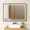 EMKE Badspiegel LED Spiegel 80x60cm Badezimmerspiegel Produktbild-Vorschau 1