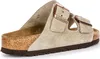 Kaufen Sie die Birkenstock Arizona Suede Taupe mit schmalem Produktbild-Vorschau 40