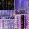 3x3m 300 LED Rideau lumineux Intérieur Dimmable Coloré Voir les images du produit 6