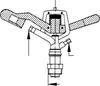Kreis-Hochregner "V35S" ; 700 - 1070mm-GEKA-Stativ AG G Produktbild-Vorschau 3