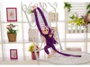 Leantoys Maskottchen Plüsch Affe mit Baby, lila 70 cm Produktbild-Vorschau 1