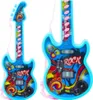 Guitare électrique bleue 29cm Voir les images du produit 1