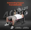 Hantelbank Sit-Up-Bank Trainingsbank - Krafttraining 181kg Produktbild-Vorschau 2
