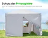Quictent Pavillon 3x3 mit 4 Seitenteilen, Faltpavillon mit Produktbild-Vorschau 7
