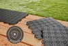 UV-Beständige Klickfliesen, ausgelegt auf einer Veranda im Garten
 Produktbild-Vorschau