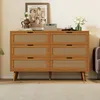 Flieks Commode en rotin avec 6 tiroirs, Sideboard Commode à Voir les images du produit 2
