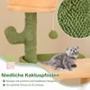 COSTWAY Arbre à chat Cactus 160cm, arbre à chat avec grotte Voir les images du produit 7