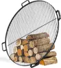 Grillrost rund Ø 60 cm Stahl mit 4 Griffen für Feuerschalen Produktbild-Vorschau 2