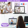 A collage showing a woman in a kitchen using a digital camera and a laptop, and a child using a laptop with a digital camera on top. Produktbild-Vorschau