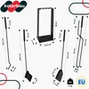 KOTARBAU® 5-czesciowy zestaw kominkowy z czarnej stali ze Podgląd zdjęcia produktu 3