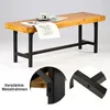 Holzbank Gartenbank Sitzbank 2-sitzer Parkbank Massivholz Produktbild-Vorschau 4