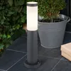 2x Sockelleuchte, Edelstahl anthrazit, Erdspieß Produktbild-Vorschau 19
