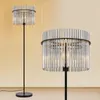 ZMH Stehlampe Schwarz Stehleuchte Glas Standleuchte Produktbild-Vorschau 1