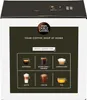 The image shows a box with different coffee types illustrated. Produktbild-Vorschau