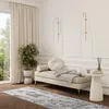 Tapiso Läufer CRYSTAL Modern Gold Grau Wohnzimmer  70 x 180 Produktbild-Vorschau 3
