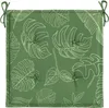 vidaXL Stuhlkissen 6 Stk. Blattmuster 40x40x4 cm Stoff Produktbild-Vorschau 6
