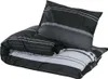 Bettwäsche-Set Schwarz und Weiß 200x200 cm Baumwolle Produktbild-Vorschau 3