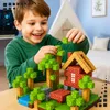 Klocki magnetyczne konstrukcyjne Minecraft 100 elementów Podgląd zdjęcia produktu 6