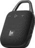 A black Tronsmart Mirtune H1 portable Bluetooth speaker with a carabiner hook is shown against a white background. Voir les images du produit