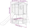 vidaXL Spielturm Massivholz Tanne Produktbild-Vorschau 8