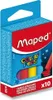 Maped Wandtafelkreide COLOR'PEPS rund farbig sortiert 10 Produktbild-Vorschau 3