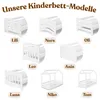Kinderbett Nora mit Rausfallschutz und Lattenrost | 160x80 Produktbild-Vorschau 15
