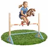 Relaxdays Hobby Horsing – przeszkoda do skoków z regulowaną Podgląd zdjęcia produktu 1