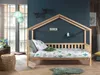 Hausbett Dallas 2 90x200 mit Bettkasten und Voile mit Produktbild-Vorschau 7