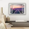 MuchoWow® - Leinwandbilder - Vista - Sonnenuntergang - Produktbild-Vorschau 7