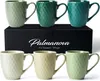 MIAMIO - Zestaw kubków do kawy 6 x 400 ml ceramiczny kubek Podgląd zdjęcia produktu 1